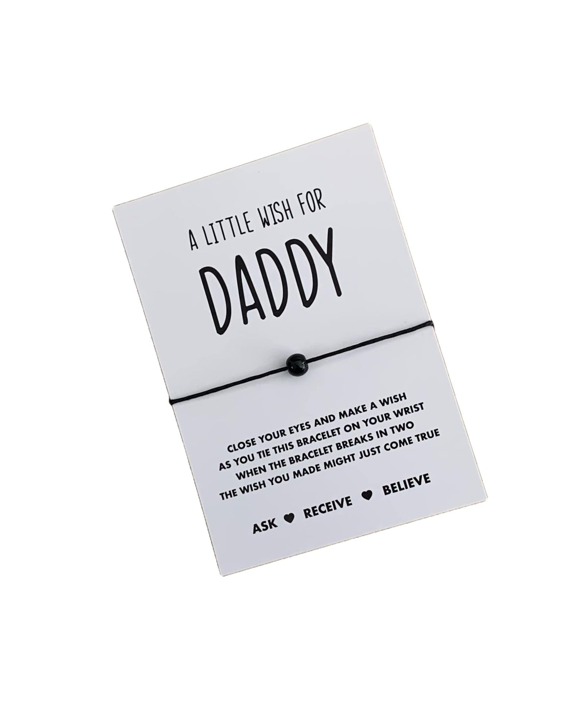 Daddy Gift   Gift for Daddy   Daddy wish bracelet   Father's Day gift