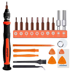 oGoDeal Triwing Screwdriver Set Compatible for Nintendo Switch T6 T8 T9 T10 Torx Security Screwdriver for PS5,PS4, Xbox, Xbox one, Xbox one S Controller, Switch Lite, Joycon,Wii,N64 Repair Tool Kit