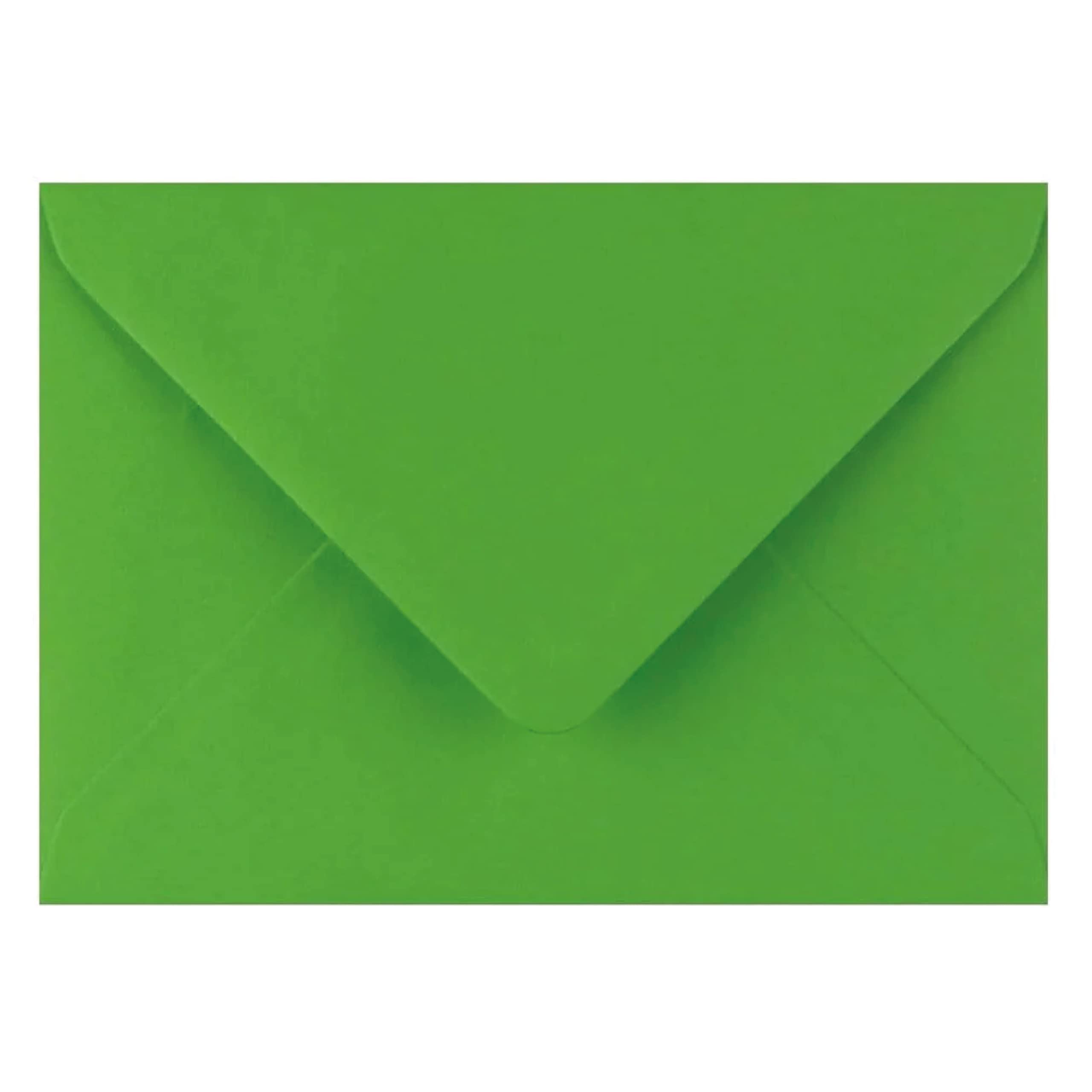 (Pack of 20) Mine Block Building Gamer Inspired Birthday Party Invitations with Green Envelopes