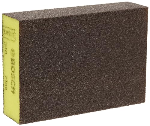 Bosch Professional 1x Expert S471 Standard Block (for Softwood, Paint on wood, 69 x 97 x 26 mm, Grade Fine, Accessories Hand Sanding)