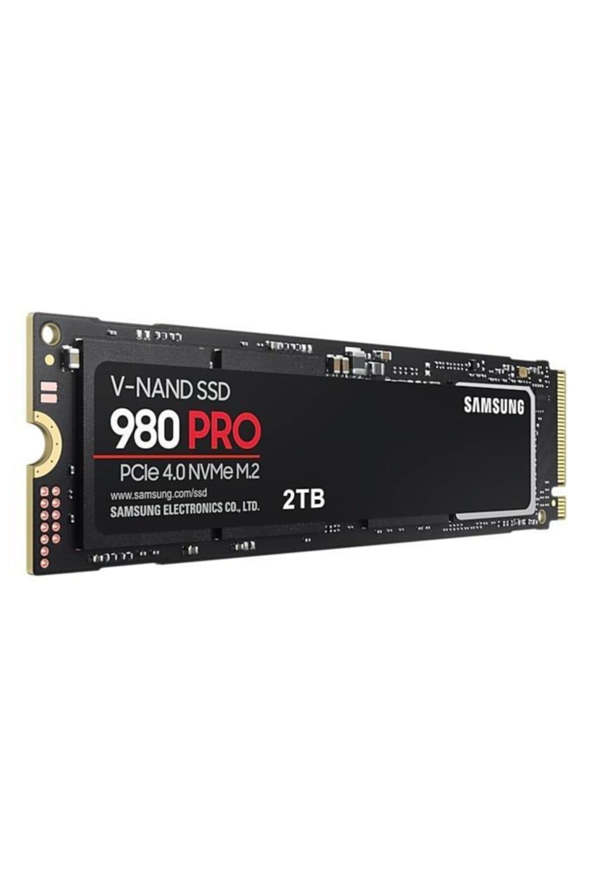 Samsung 980 PRO M.2 NVMe SSD (MZ-V8P2T0BW), 2 TB, PCIe 4.0, 7,000 MB/s Read, 5,000 MB/s Write, Internal Solid State Drive