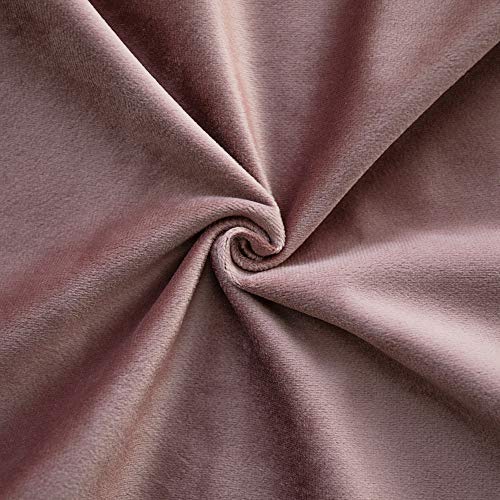 MIULEE Pack of 2 Velvet Soft Decorative Square Throw Pillow Case Flanges Cushion Covers Pillowcases for Livingroom Sofa Bedroom with Invisible Zipper 30cm x 50cm 12x20 Inch Set of Two Jam