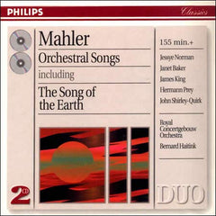 Mahler: Orchestral Songs - including The Song of the Earth /Royal Concertgebouw Orchestra · Haitink