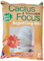 CACTUS Soil -CACTUS Focus Repotting mix 8 litre (1), Brown
