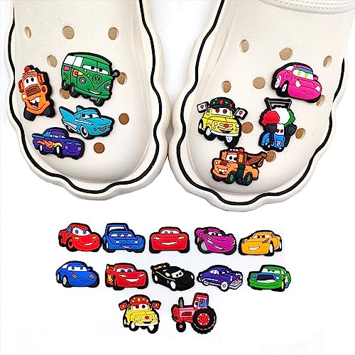 KODAA Car Shoe Charms Accessories Clog Shoes Decorations Cute Durable Water Proof Shoe Decoration PVC Shoe Charms Clog Car Shoes Decorations Car Shoe Accessories 20pcs