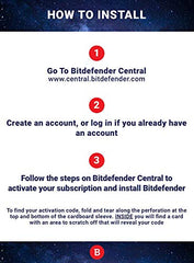 Bitdefender Internet Security 2024 - 3 Devices   1 year Subscription   PC Activation Code by Post