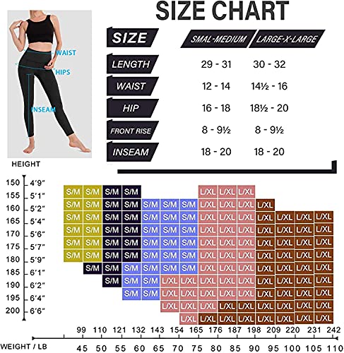 ACTINPUT Capri Leggings for Women High Waisted Tummy Control 3/4 Length Leggings Sports Workout Gym Running Yoga Pants(1pc Navy Blue,L-XL)