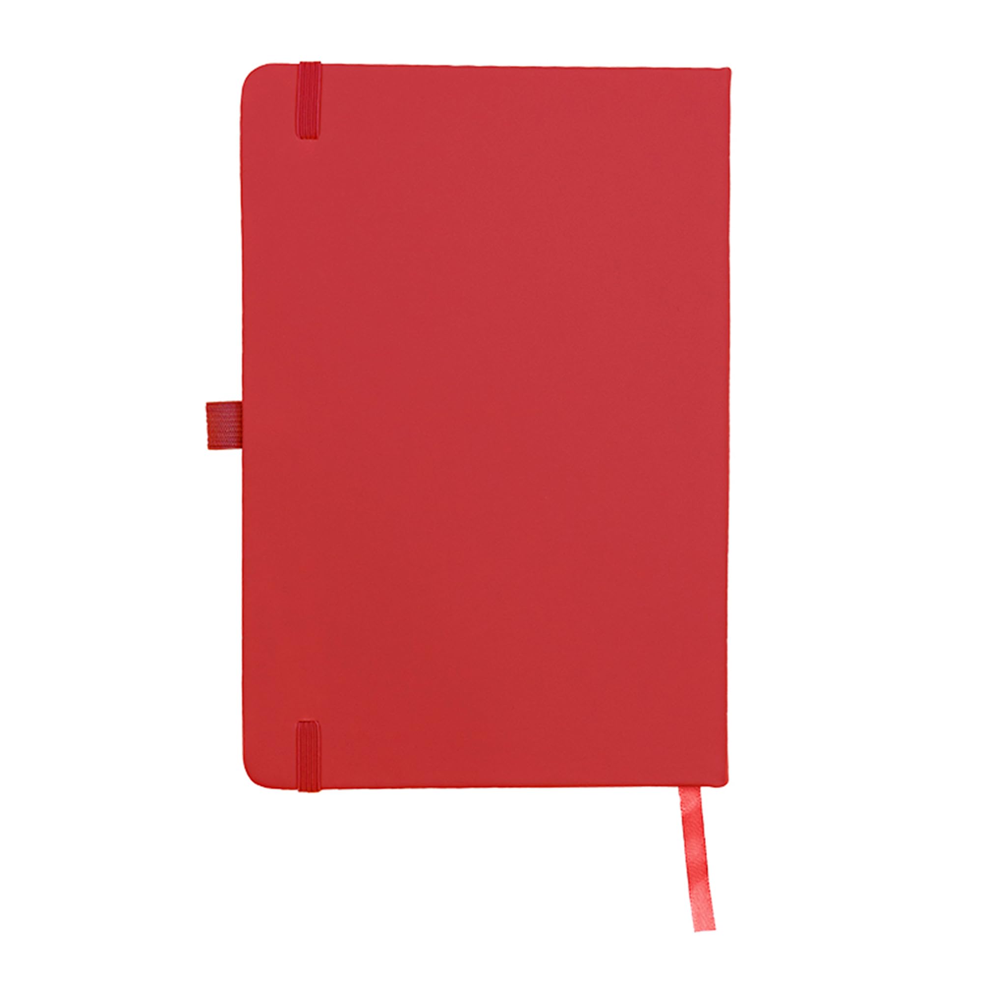 A5 Notebook Writing Pad New Lined Hardback Journal Notepad Notes Diary Pad (Red)