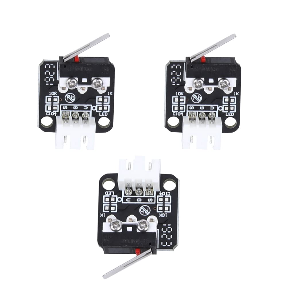 Creality Official Limit Switch End Stop 3PCS 3D Printer Part Compatible with Ender 3 / Ender 3 Pro/Ender 3 V2 / Ender 5 Series/CR-10 Series 3D Printer