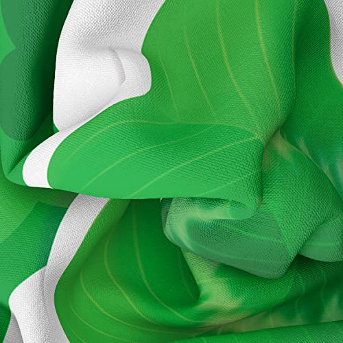 Irish Flag for St Patricks Day – Ireland Flag - St Patrick’s Day decorations – Double-sided Digital Print - 110Den Thick polyester - Double Seam - 2 brass eyelets, large 5ft x 3ft