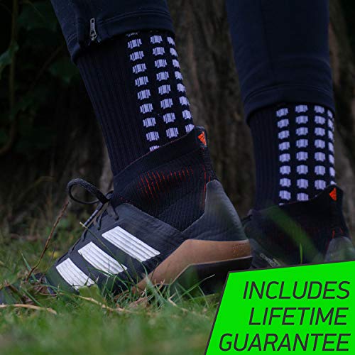 LUX Grip Socks Football - Football Grip Socks Men - Anti-Slip - Anti-Blister Football Socks For Men - Basketball Socks - Hockey - Volleyball - Yoga Socks