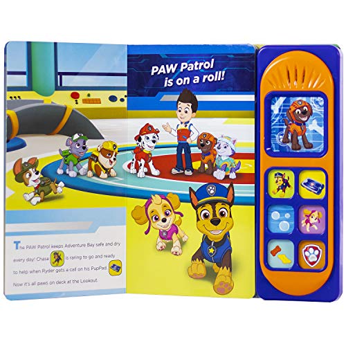 Nickelodeon Paw Patrol Chase, Skye, Marshall, and More! - Ready, Set, Rescue! Sound Board Book - PI Kids (Play-A-Sound)