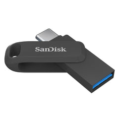 SanDisk 128GB Ultra Dual Drive Go USB Type-C Flash Drive, up to 400 MB/s, with reversible USB Type-C and USB Type-A connectors, for smartphones, tablets, Macs and computers, Black