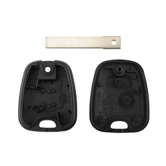 Key Matrix 2 Button Car Key Fob Cover Replacement For Toyota Aygo with blank Blade Remote Key Case Shell