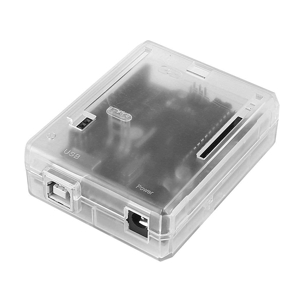 sb components Transparent case for Arduino UNO R3 (Clear) - ROHS Compliant