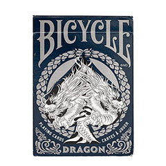 Bicycle Dragon Playing Cards - 1 Deck, Air Cushion Finish, Professional, Superb Handling & Durability, Great Gift For Card Collectors