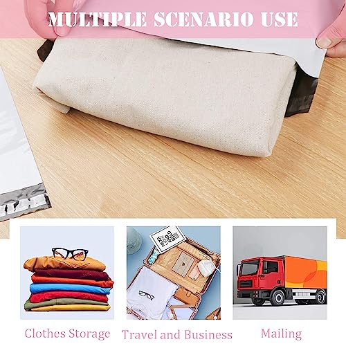 10pcs 45x60cm Pink Vinted Postage Bags Mailing Bags for Clothes,Mailing Poly Postal Self Seal Bags,Large Parcel Shipping Bags Strong Packaging Bags Delivery Bags Plastic Envelopes for Posting Clothes