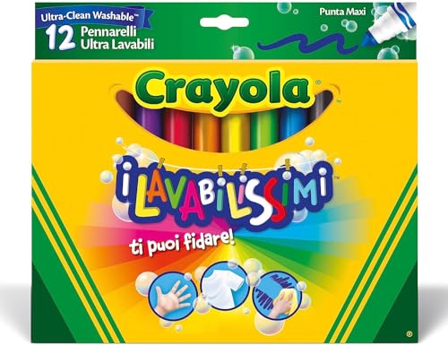 CRAYOLA - LAVABILISSIMI - 12 P