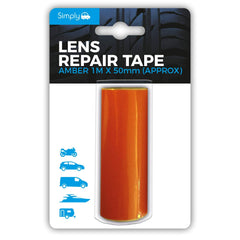 Simply 2251 Pack of 1 Lens Repair Adhesive Tape - Amber