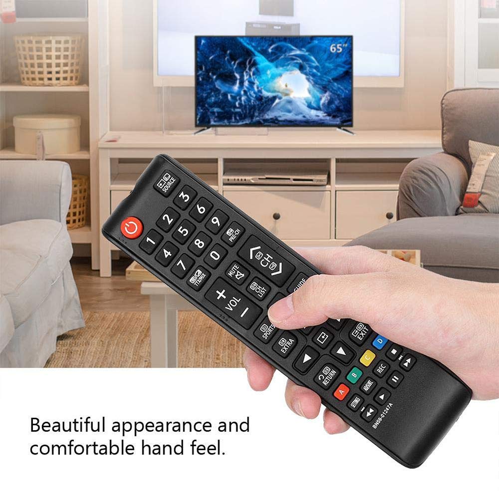 BN59-01247A Remote Control compatible samsung bn59-01247a remote control Adapted to samsung remote controls for smart tv BN59-01175N AA59-00786A AA59-00602A UE55KU6500U UA78KS9500W UA88KS9800