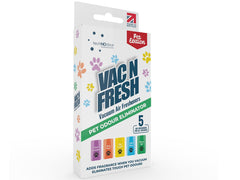 Vac N Fresh Pet Odour Eliminator Hoover Freshener Inserts - Pet Friendly Smell Neutraliser to Vacuum Carpet - Remover for Dog and Cat Smell - Scented Discs Alternative