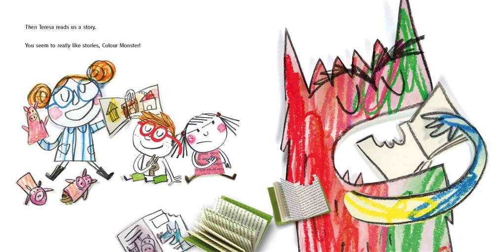 The Colour Monster Goes to School: Perfect book to tackle school nerves