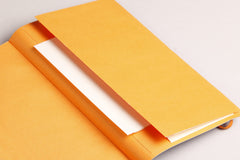 RHODIA 117441C - Celadon Soft Notebook - A5 - Dotted Dot - 160 pages - Ivory Clairefontaine Paper 90 g/m - Bookmark, Elastic Closure - Faux Leather Cover - Rhodiarama Collection