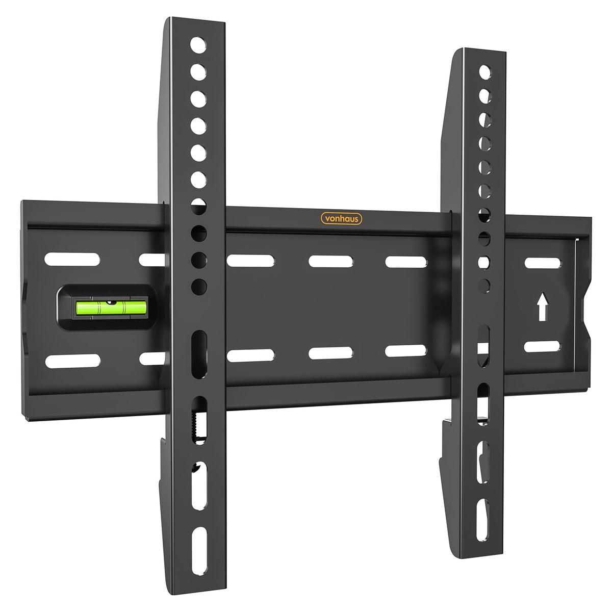 VonHaus TV Wall Bracket for 15-42 inches Screens, Ultra-Slim TV Bracket with Spirit Level, Flat to Wall Mount, 40kg Capacity, Max VESA: 300x200m