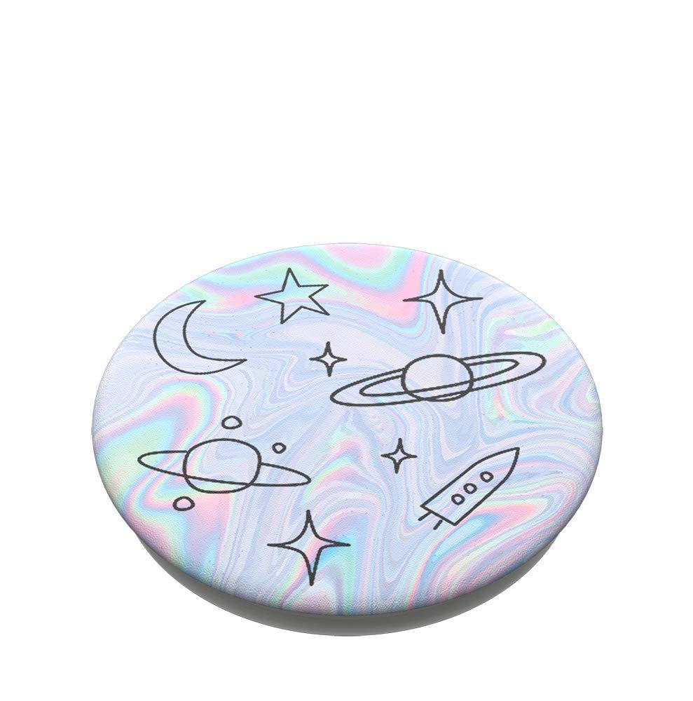 PopSockets PopGrip - Expanding Stand and Grip with Swappable Top - Space Doodle