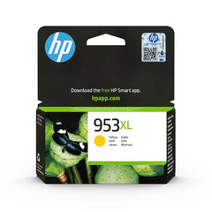 HP F6U18AE 953XL High Yield Original Ink Cartridge, Yellow, Single Pack