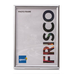 Kenro Frisco Series Silver Photo Frame 9x6 Inch / 23x15cm Freestanding or Wall Hanging with Glass Front - FR2315S