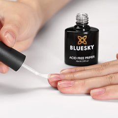 Bluesky Nail Primer For Gel Nails, Acid Free Gel Nail Prep Bonder, Strong Gel Polish Adhesion, Prevents Gel Nail Polish Lifting & Peeling, 10ml