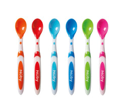 Nuby Muncheez Weaning Spoons, Pack of 6