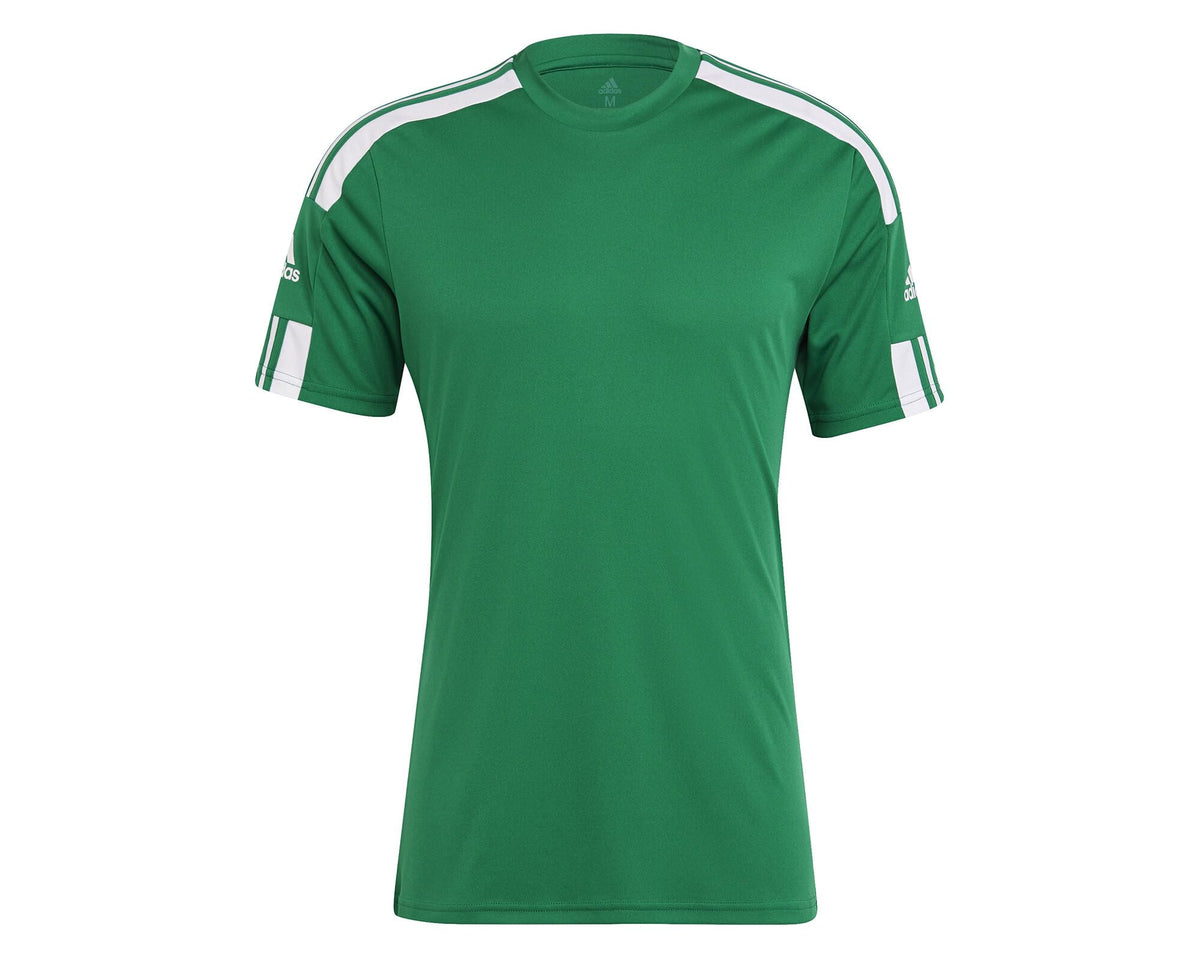 adidas Men's Squadra 21 Jersey Jersey (Short Sleeve), Team Green/White, S