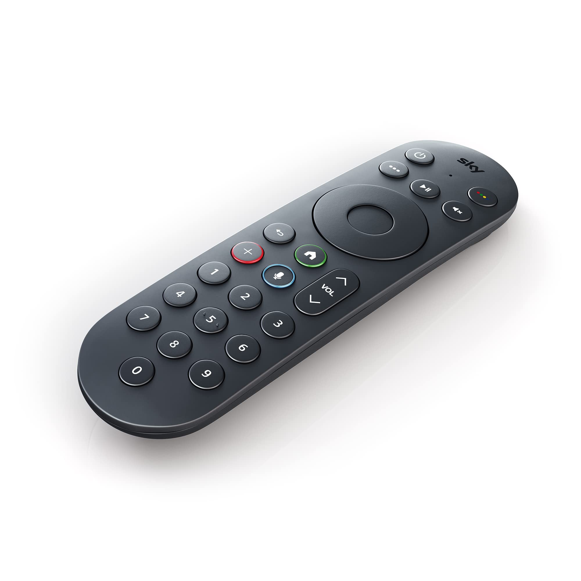 Sky Glass and Sky Stream TV Remote - Anthracite Black