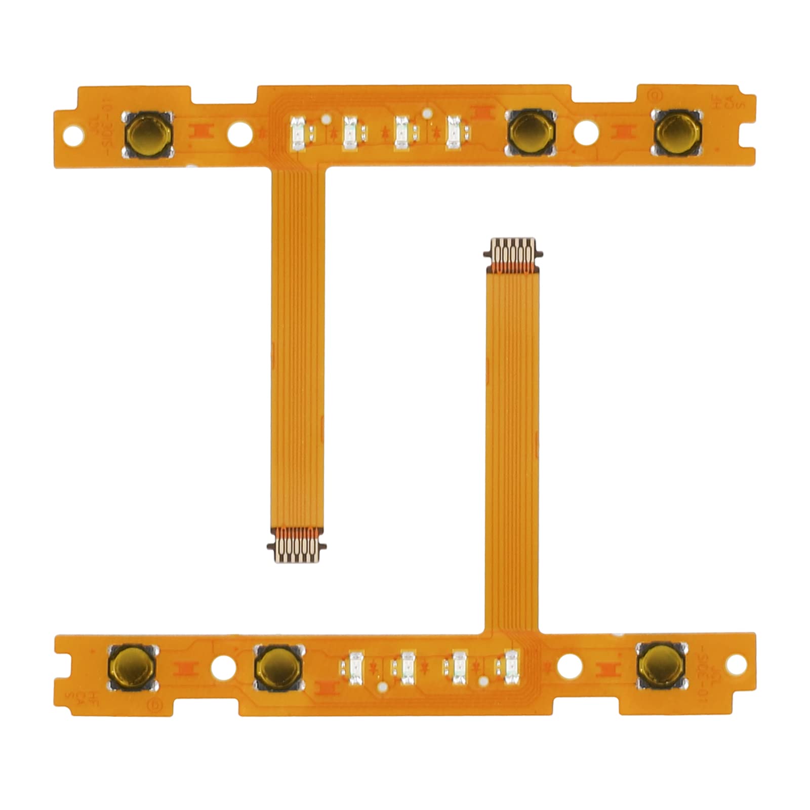 EEEKit 2 Pcs SL and SR Button Key Flex Cable,SL/SR Sync Button Ribbon Flex Cable with Screwdriver Set Compatible with Nintendo Switch joy-Con Controller