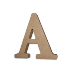 MDF Letters Wooden Letters for Crafts MDF Letter A (Large 13cm High x 2cm Deep) MDF Letters Large Free Standing Wooden Letters MDF Letters for Crafts Personalised Names & Decor - (Letter A)