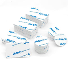 HiAoey Double Sided Sticky Pads, 80Pcs Adhesive Foam Pads Mounting Pads, Squares (5x3cm) and Round (Diameter 3cm)