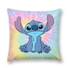 NUIGUBF Compatible with Disney Cartoon Cute Pattern Decorative Cushion Cover, Children's Super Soft Pillowcase Home Soft & Comfortable, 46 x 46 cm