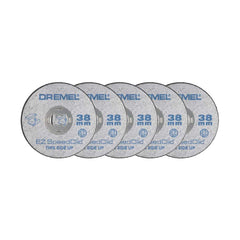 Dremel EZ SpeedClic SC456 Metal Cutting Wheel 5-pack, 5 Cutting Wheels with 38mm Cutting Diameter for Rotary Tool