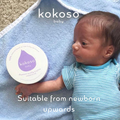 Kokoso Baby Organic Coconut Oil - Moisturising 100% Natural Baby Oil for Baby Massage, Dry, Sensitive and Normal Baby Skin - 200ml