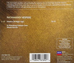 Rachmaninov: Vespers - All Night Vigil, Op.37