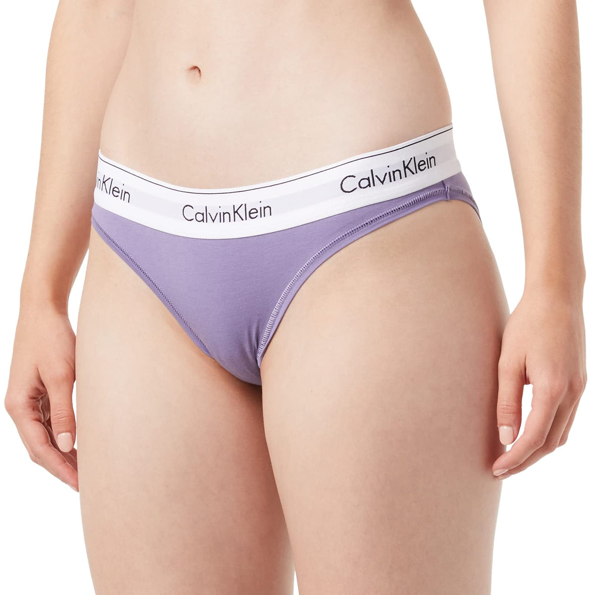 Calvin Klein Women's Bikini 0000F3787E Panties, Purple (Splash of Grape), L