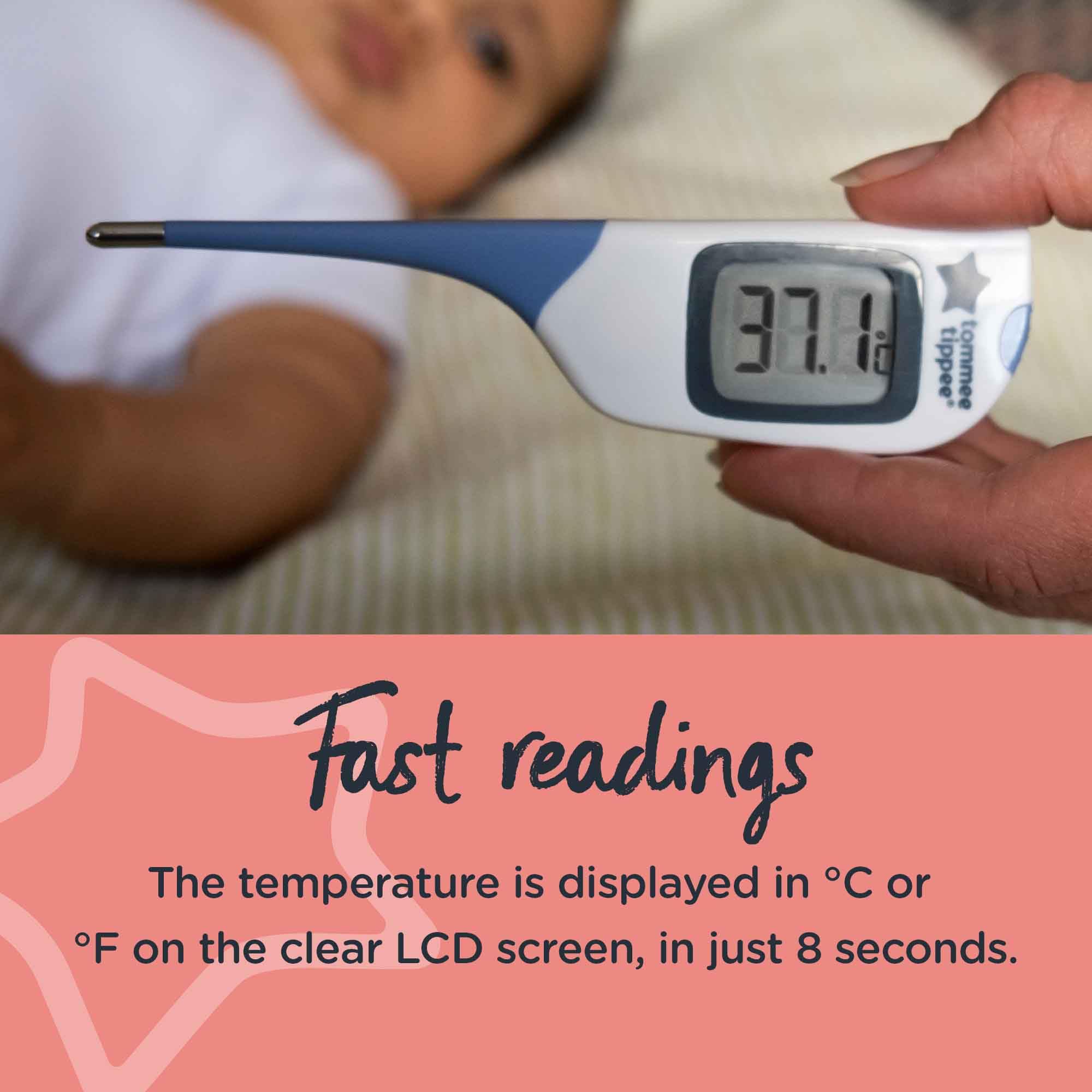 Tommee Tippee Digital 2-in-1 Thermometer