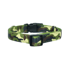 Olahibi Camouflage Printing Dog Collar,Neoprene Padded,Polyester Material,for Large Dogs(L,Camo Collar)