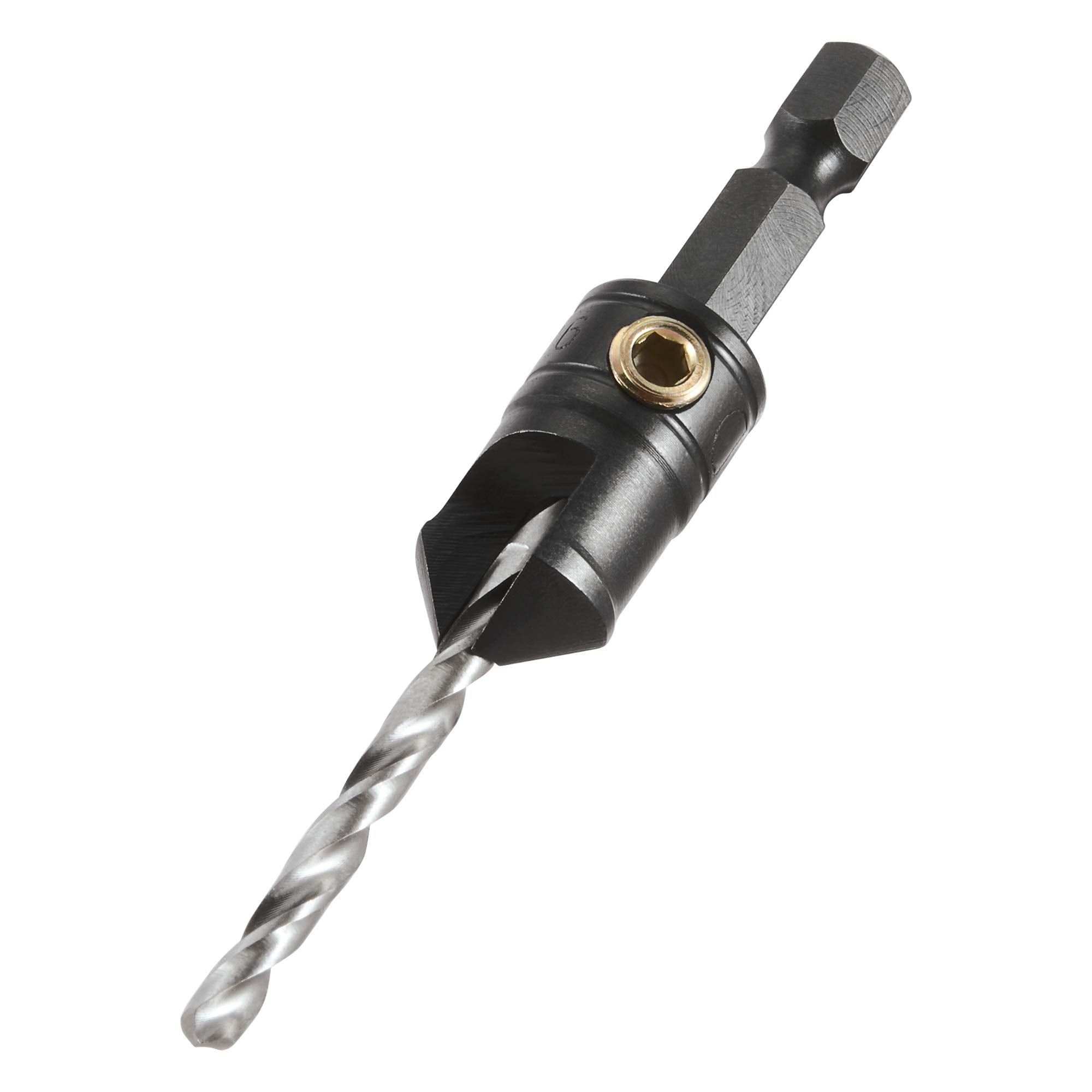 Trend Snappy 12.7mm Tool Steel Countersink with Adjustable 3.5mm Drill, Perfect for Hard & Softwoods, SNAP/CS/12, 9/64in