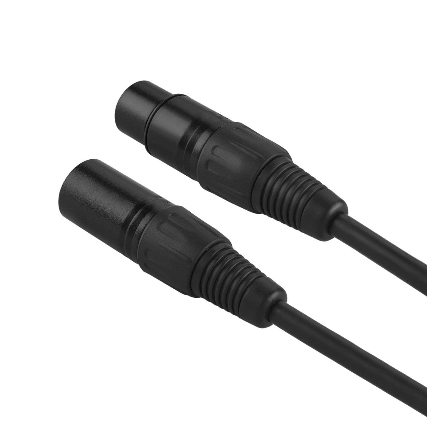 IBRA 1M XLR Male to Female Microphone Extension Cable for Microphones,mixer, patch bays,preamps,speaker systems, Amplifiers and other devices