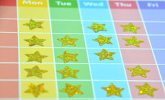 Storm&Lighthouse 600 x Star Stickers Gold Stickers Stars Mini Teacher Reward Stickers Scrapbook Stars for Crafts Glitter Art and Craft Classroom Resource (Gold)