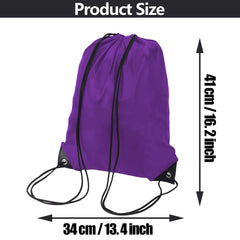 JFmall Drawstring Bags, Swim PE Bags Drawstring Gym Bag for Kids Adults String Swimming Sports Bag for School Sports Swimming Gym Travel