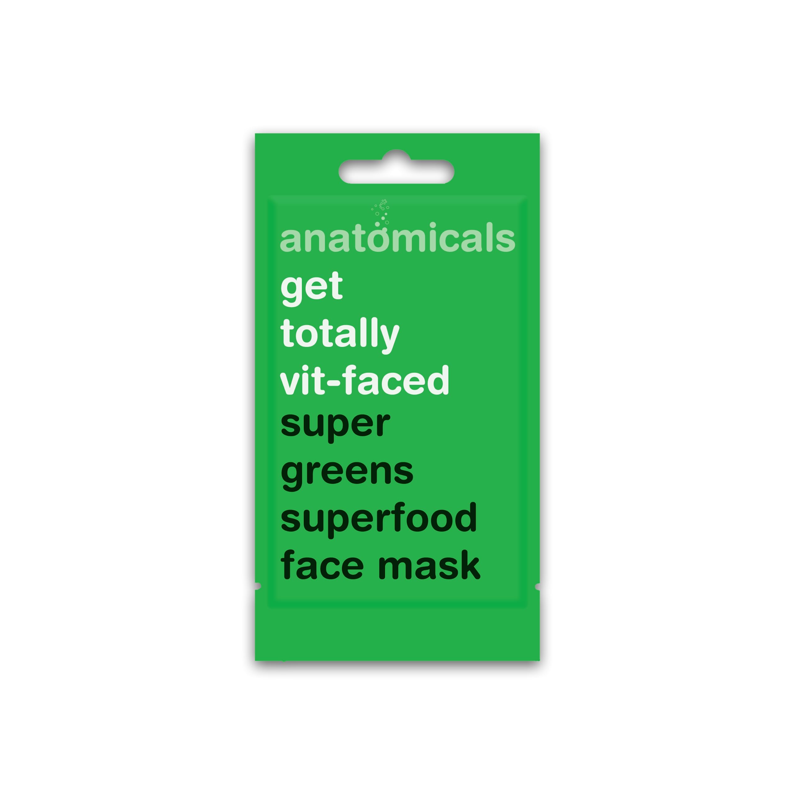 Anatomicals Face Masks Skincare Bundle Two (6 Pack) - Strawberry Yarrow, Anti Pollutant, Pimple Prevention, Wrinkle Reducing, Super Greens & Skin Boosting Honey Face Masks Beauty